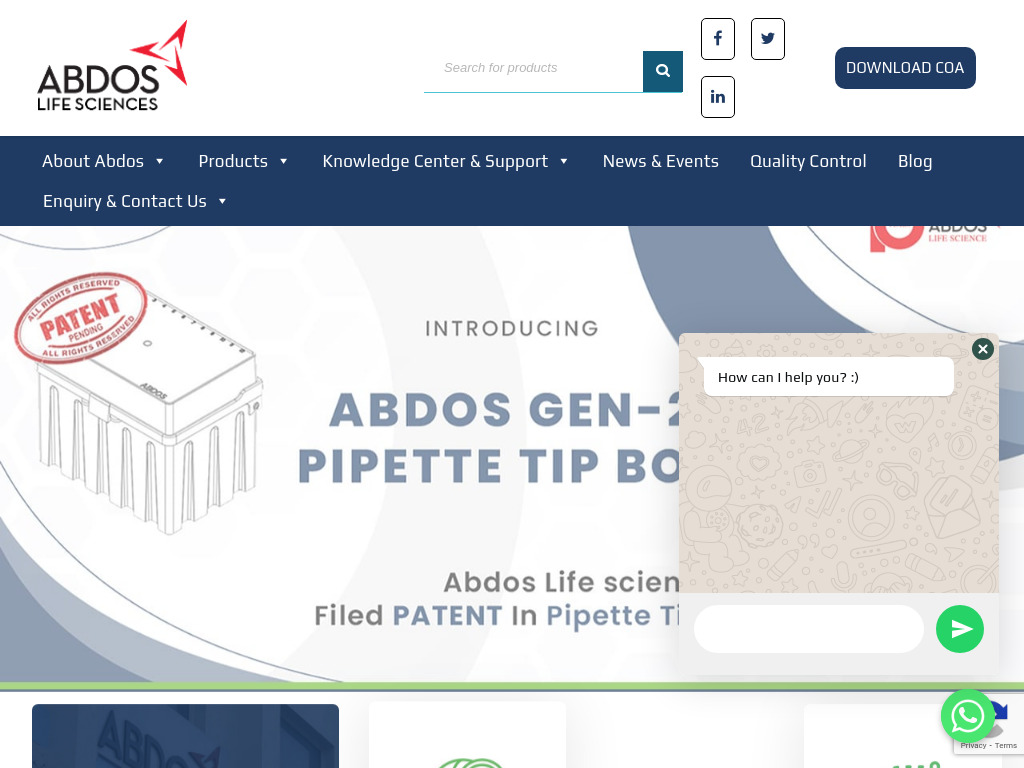 Leading Life Science Products (Plastic Labware) Manufacturer From India - ABDOS