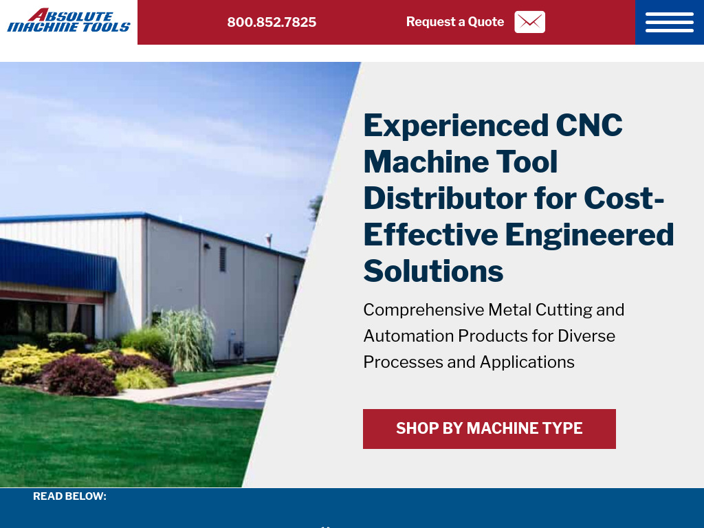 CNC Machine Tools Distributor