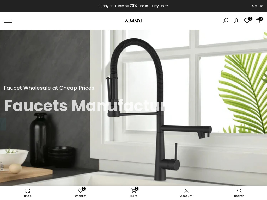 Elevate Your Kitchen with Our High-Quality Kitchen Faucets C Aimadi sanitary