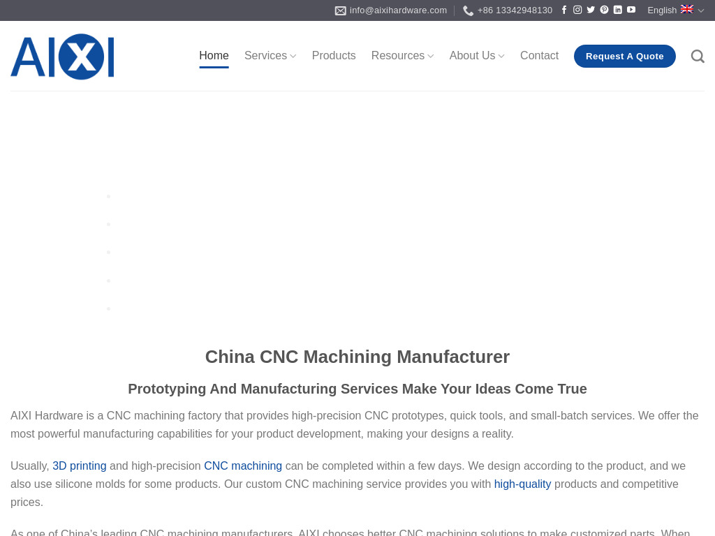 CNC Machining Services