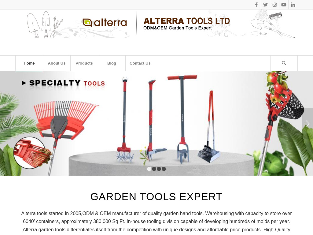 Garden Hand Tools Manufacturer China - Alterra Tools