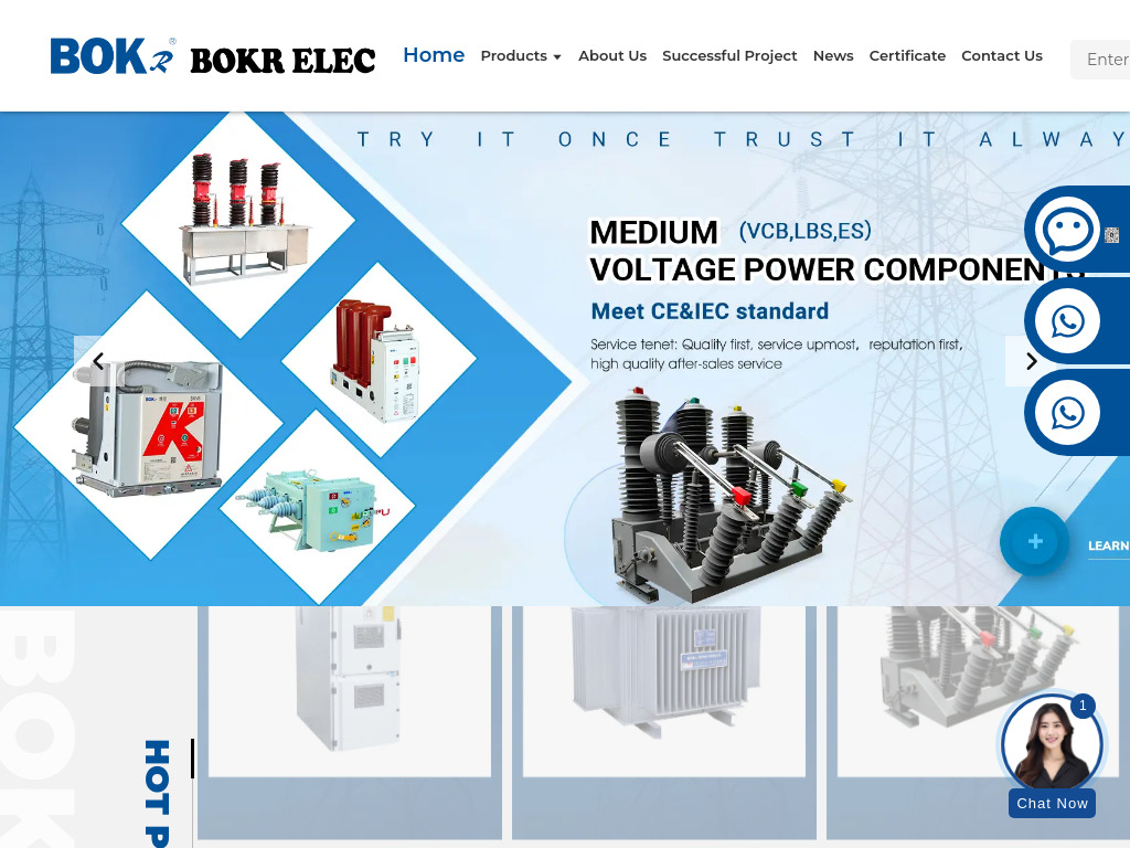 Switchgear Manufacturer - Bokrelec