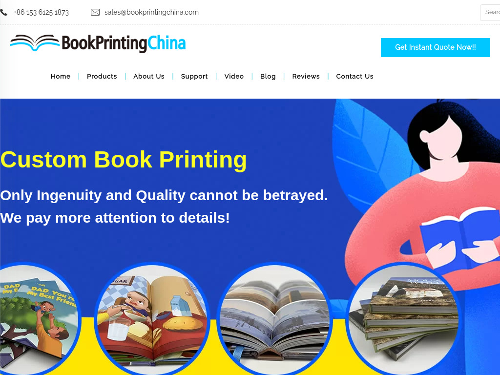 Professional Custom Book Printing Service Company In China