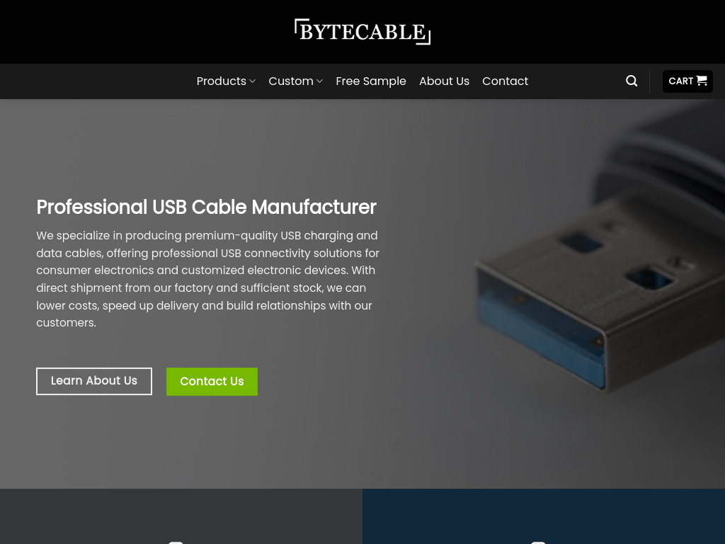 Professional USB Cable Manufacturer & Supplier - ByteCable