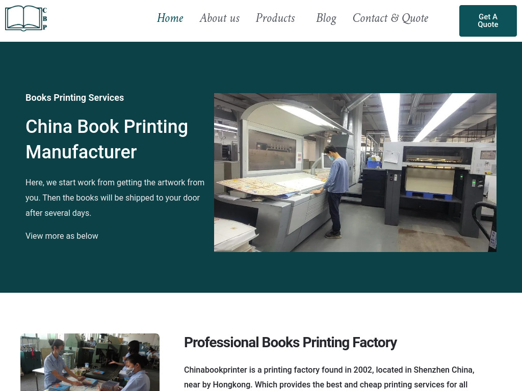 China Book Printing