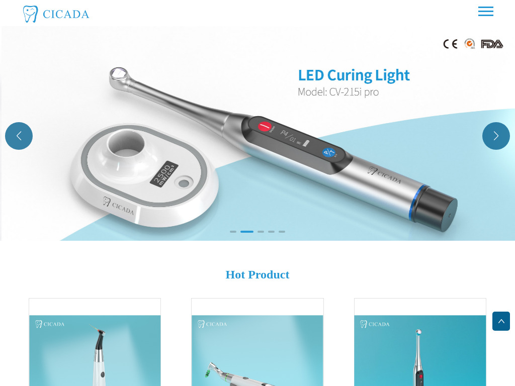 Dental Curing Light & LED Dental Light Curing Lamp - CICADA