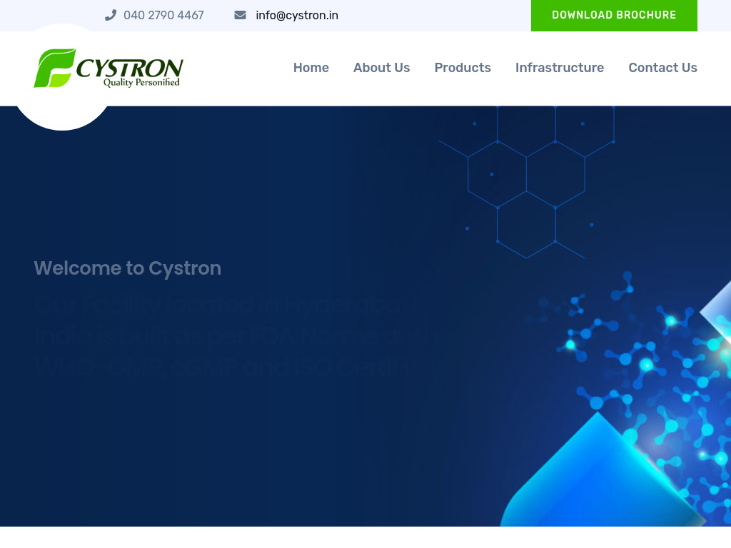 Top Pharmaceutical Pellets Manufacturers - Cystron Pharma