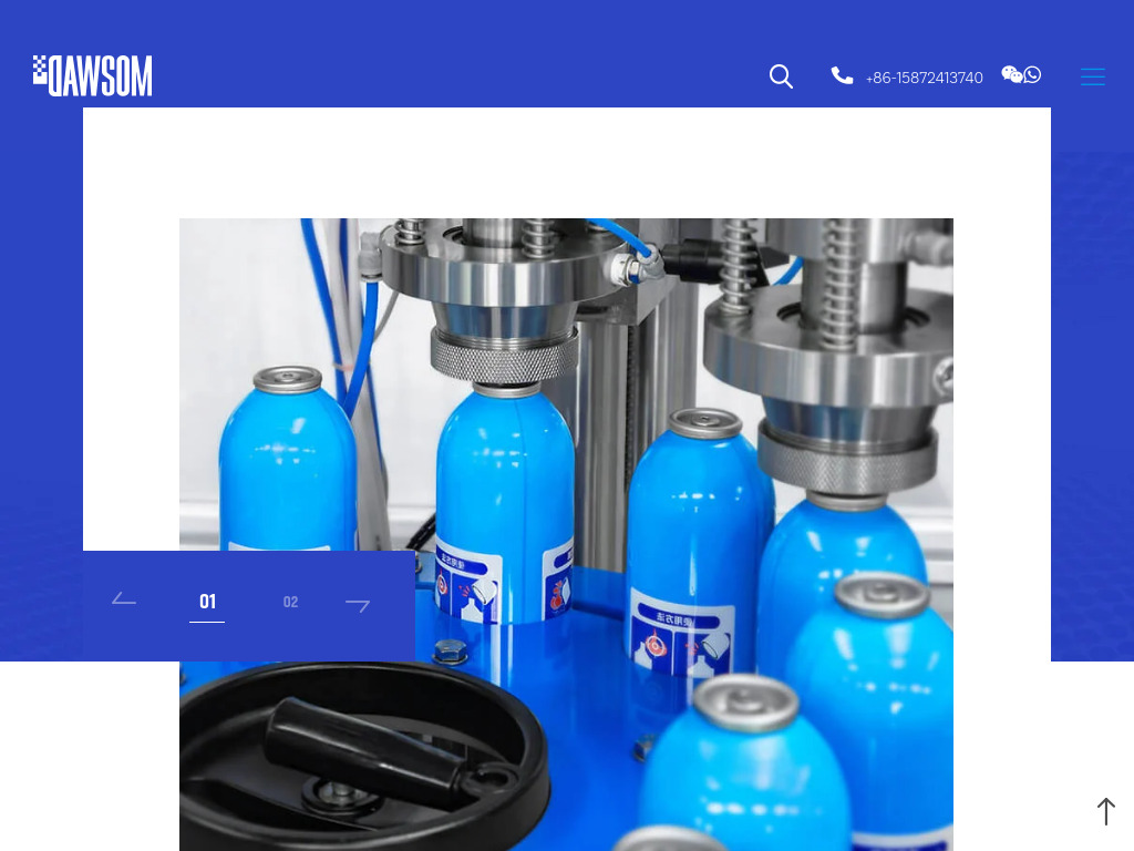 Expert Manufacturer for Aerosol Filling Machine - Dawsom