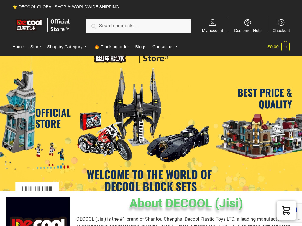 DECOOL Store - Official DECOOL Blocks Store