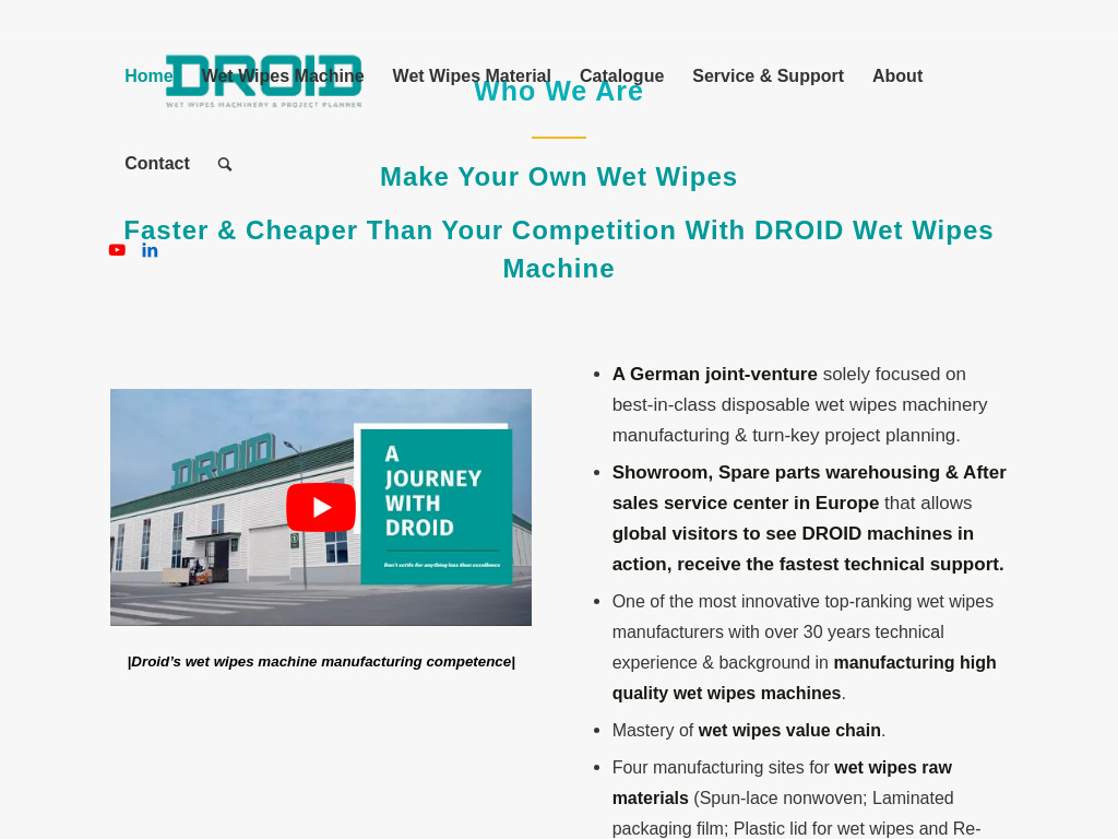 Wet Wipes Machine Manufacturer