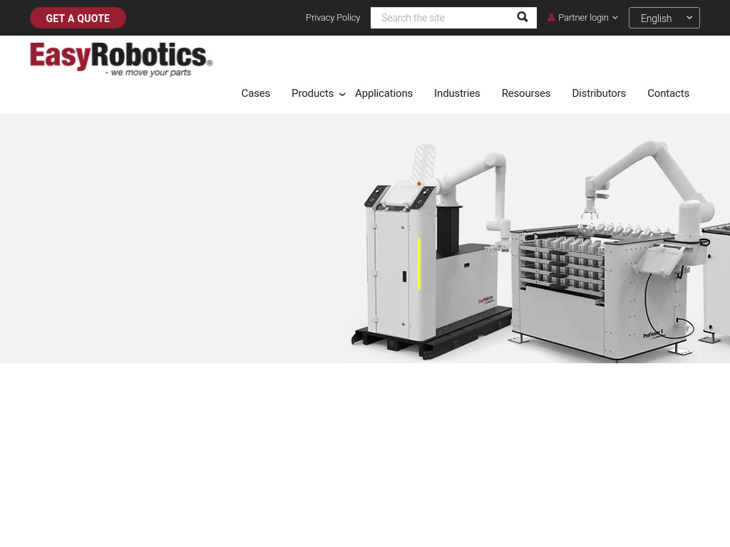 EasyRobotics - industrial automation solutions manufacturer