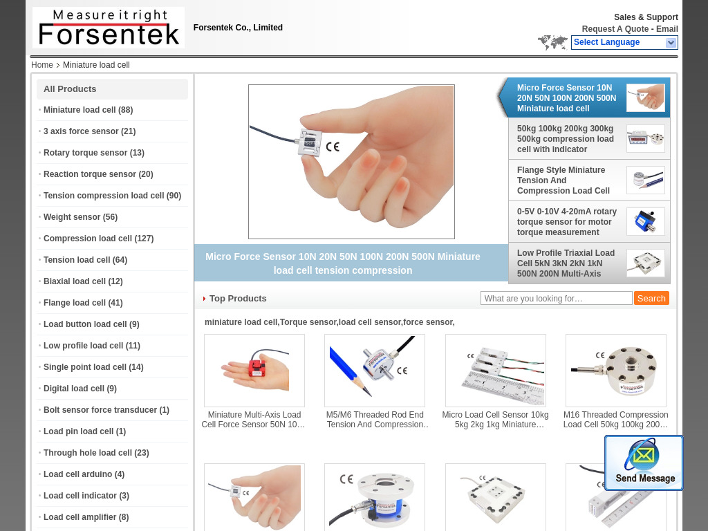 Torque sensor,load cell sensor,force sensor,torque measurement