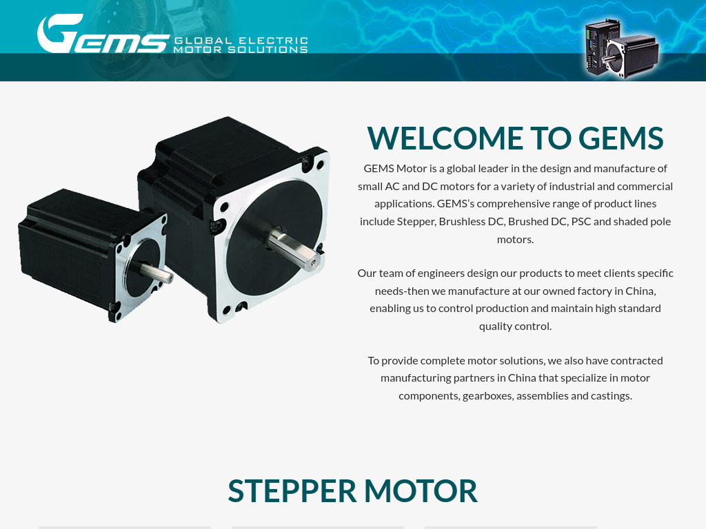 NEMA Stepper Motors, BLDC Motors, PSC Motors, Shaded Pole Motors