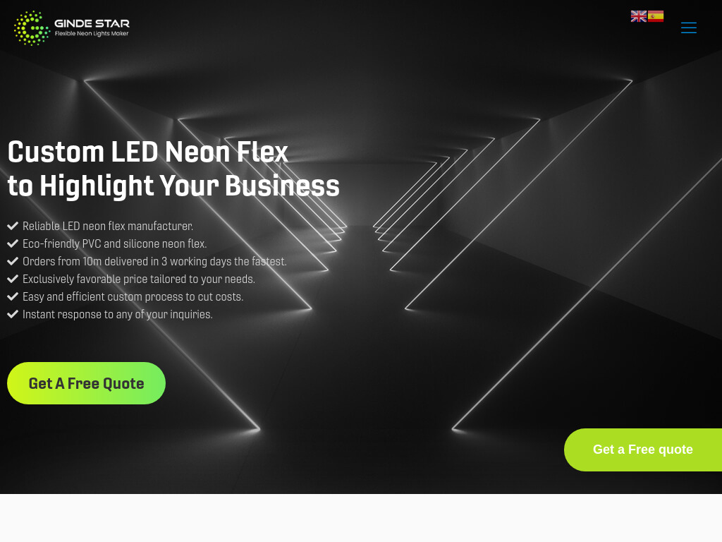 Neon LED Flex Supplier and Manufacturer - Ginde Star