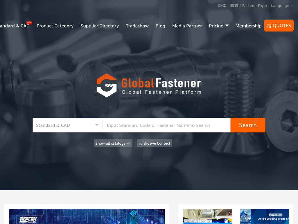 Global Fastener Platform