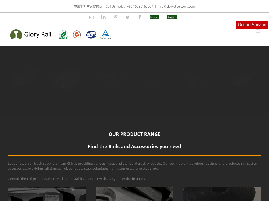 China Steel Rail Supplier Flat Bar Rail Manufacturer- Glory Rail