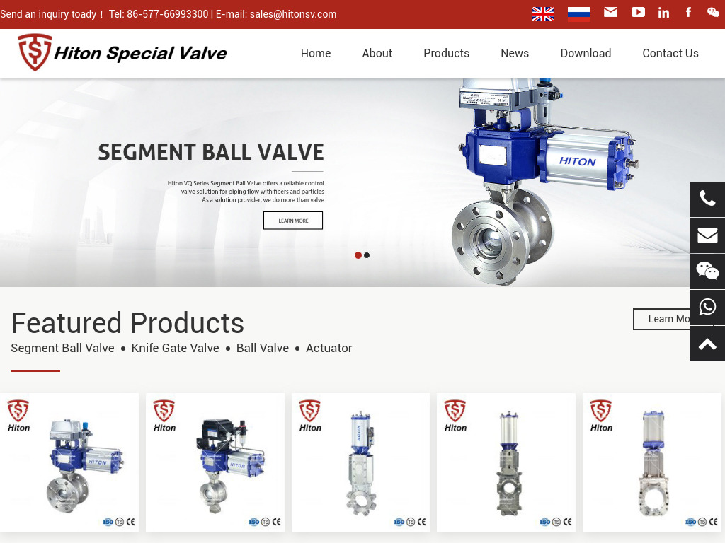 Segment Ball Valve