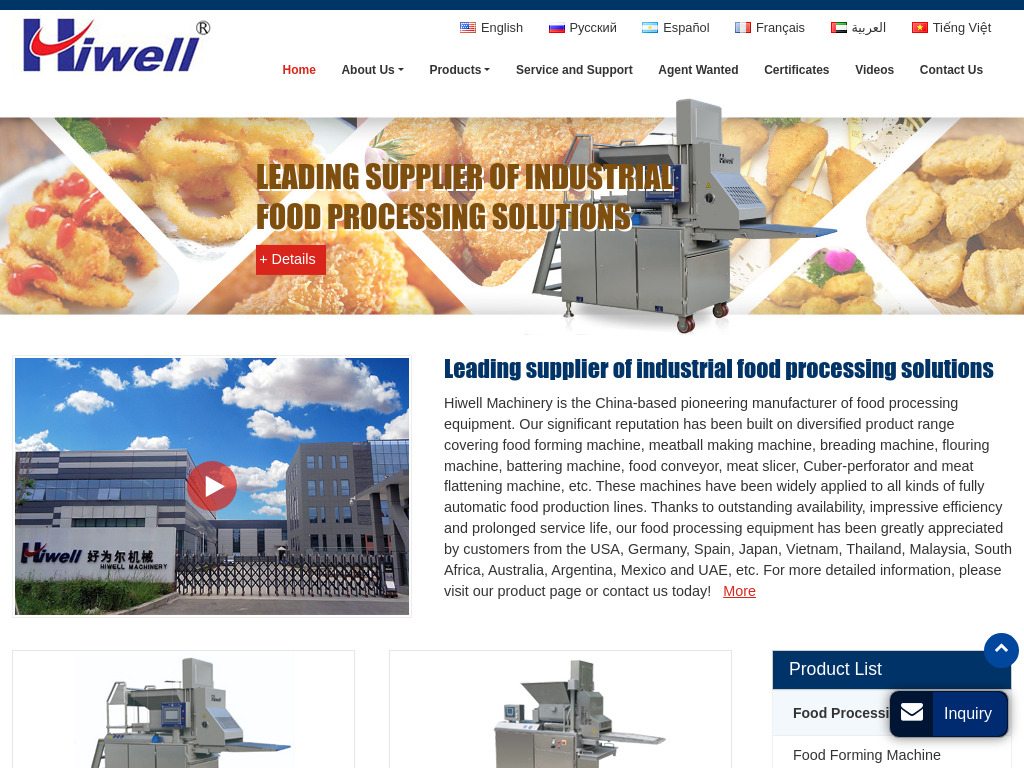 Food Processing Equipment Expert