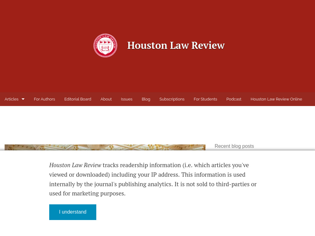 Houston Law Review