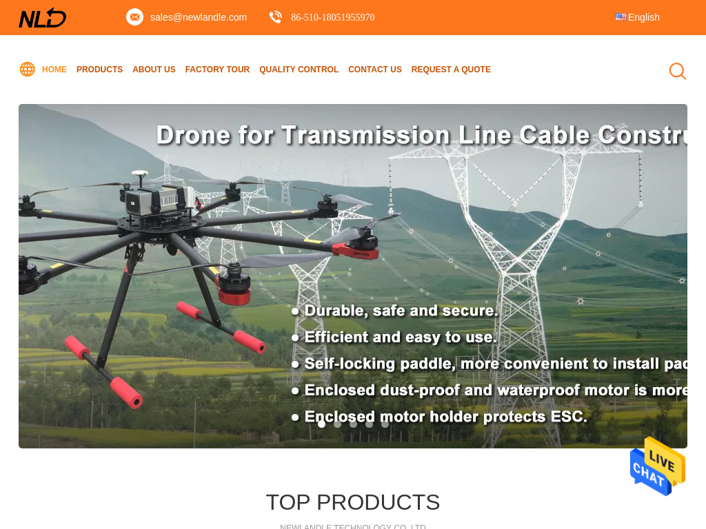 Quality Industrial Grade Drone & Agriculture Spraying Drone factory from China