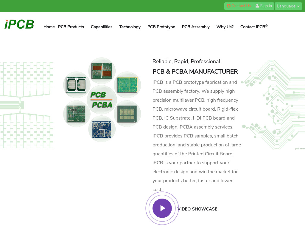 PCB Printed Circuit Board and PCBA manufacturing