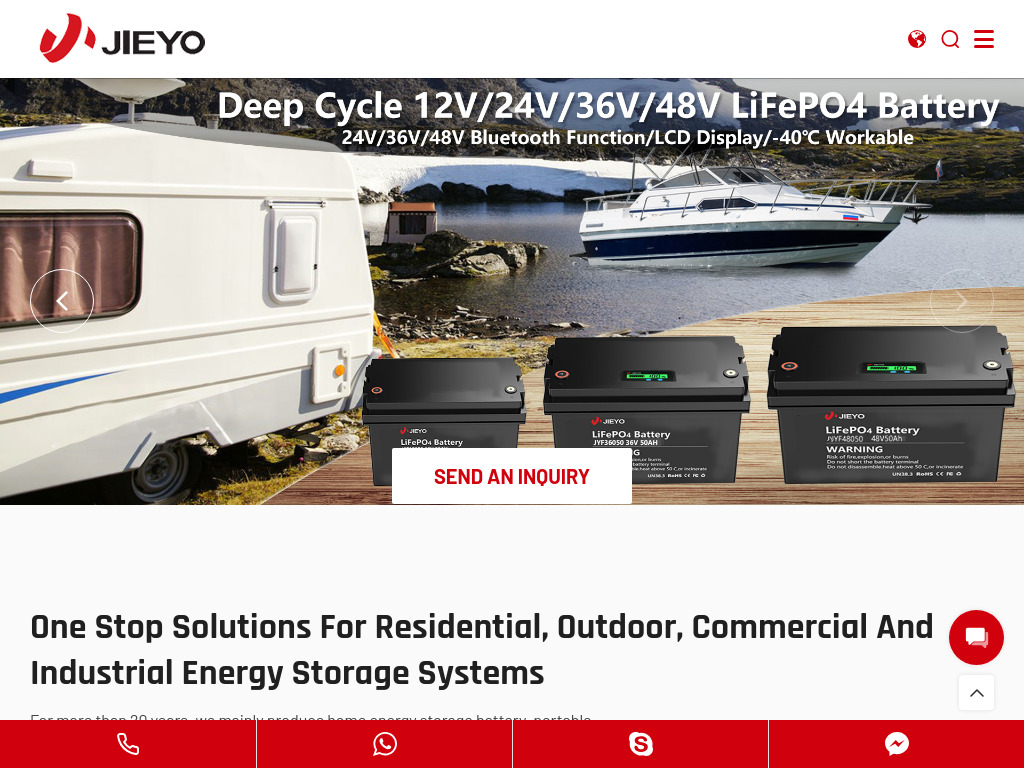 Portable Power Station, Solar Generator, Energy Storage Systems Manufacturer-JIEYO