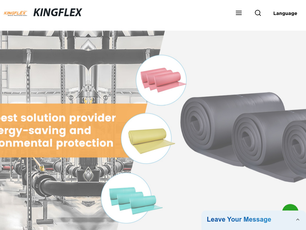 Rubber Insulation, Flex Insulation, Shed Insulation - Kingflex