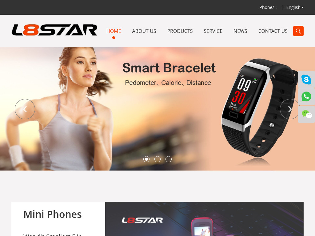 Mini Mobile Phones Manufacturer L8star OEM ODM