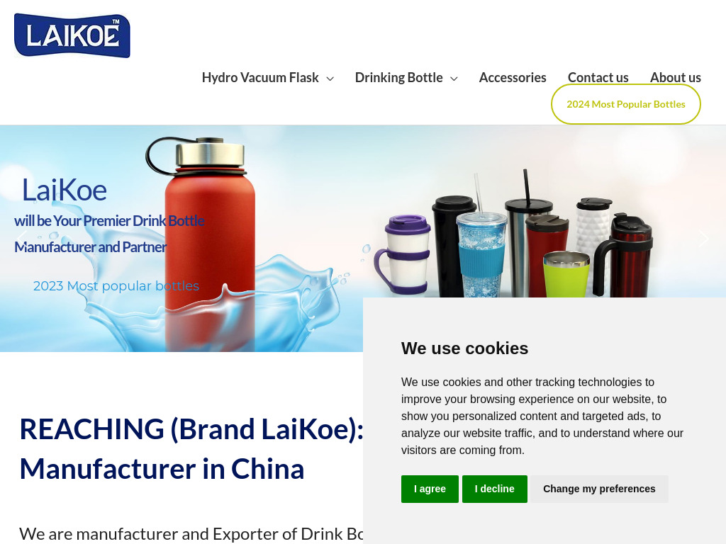 Your Premier Drink Bottle Manufacturer in China -LaiKoe Bottle