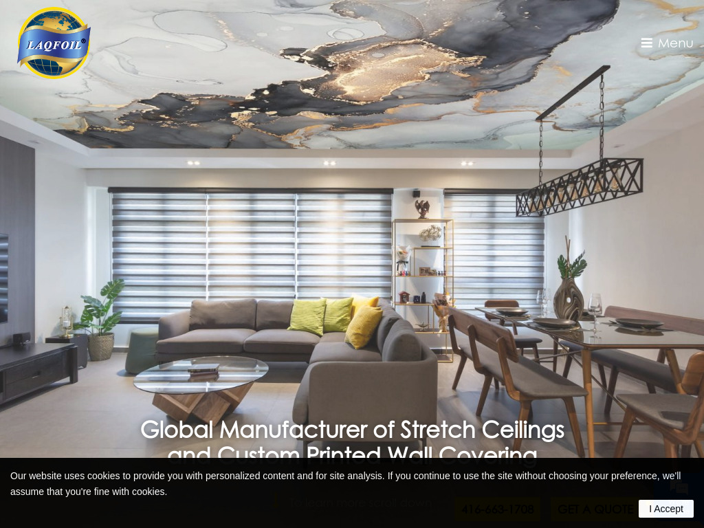 Laqfoil - Global Manufacturer of Stretch Ceiling