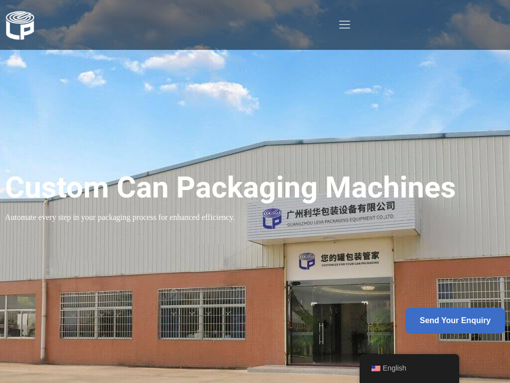 Wholesale Can Packaging Machines Manufacturer - Levapack