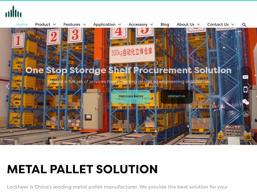 Pallet Racking Systerm Maufacturer in China - Lockheer