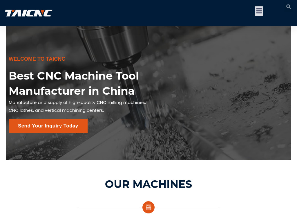 Best CNC Milling Machine & Lathe Manufacturer In China - TAICNC