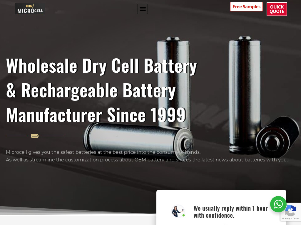 China Wholesale Battery Cell Manufacturer - Microcell Battery