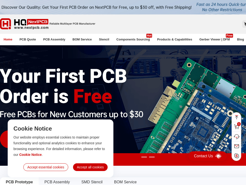 PCB Manufacturer, Assembly & Prototype in China - NextPCB