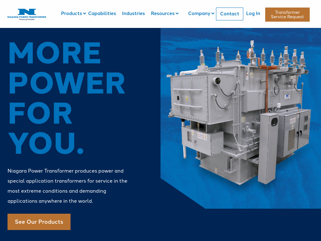 Liquid Filled Power Transformers - Niagara Power Transformer