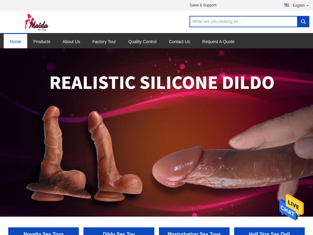 Quality Novelty Sex Toys & Dildo Sex Toy factory from China