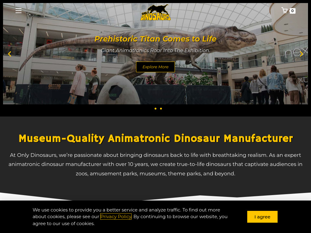 Animatronic Dinosaur Manufacturer Expert