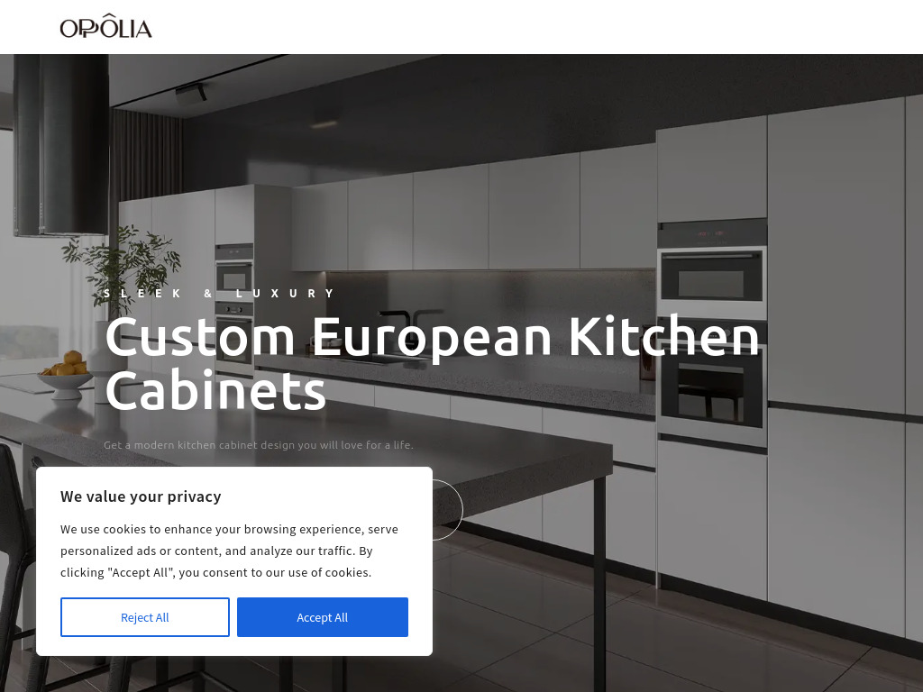 Cabinet Manufacturer from China, European Kitchens - OPPOLIA