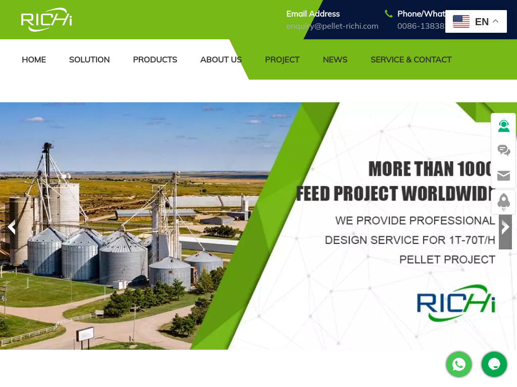 Wood Pellet Machine and Feed Pellet Machine Manufacturer - RICHI Machinery