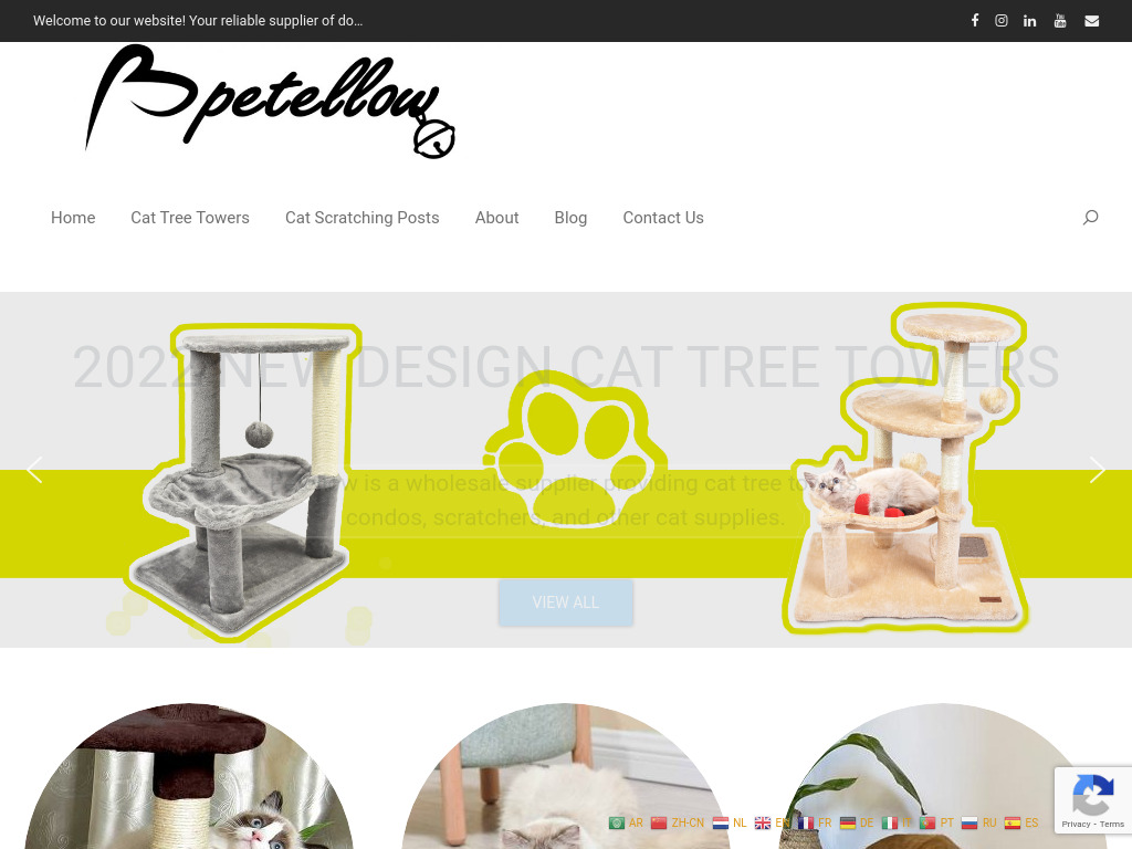 Cat Trees, Scratchers - Cat Furniture Wholesale Supplier