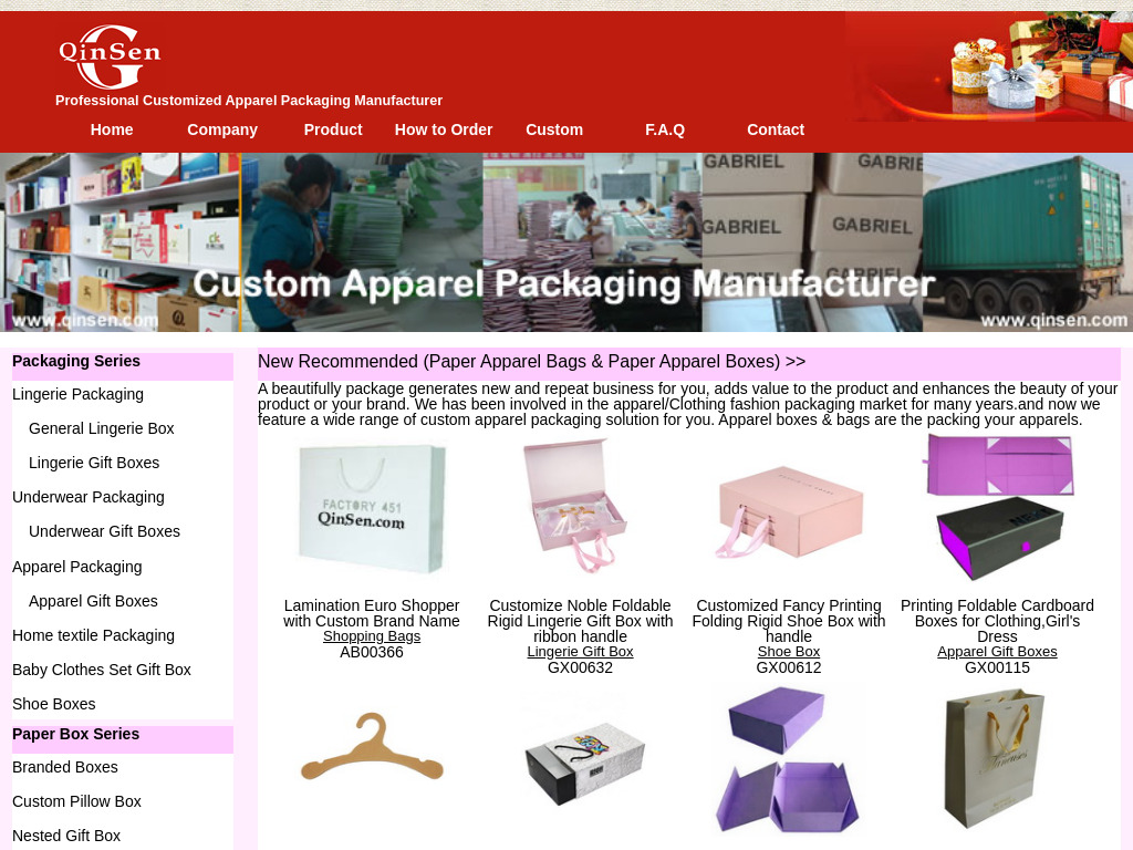 Custom Packaging Manufacturer : Apparel Packaging Solution