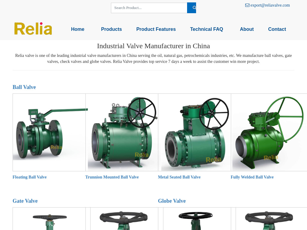 Industrial Valve Manufacturer in China