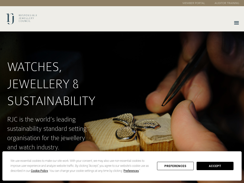 Setting Sustainable Jewellery Standards ? Responsible Jewellery Council