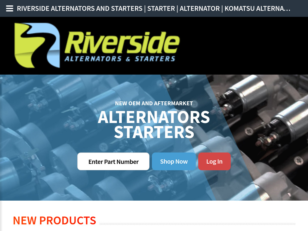 Riverside Alternators and Starters