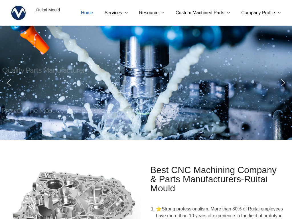 Best CNC Machining Parts Manufacturers - Prototyping Production