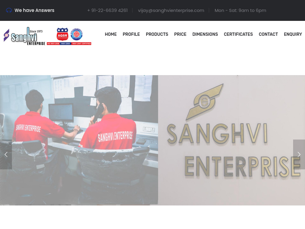 Steel Sheet supplier in India - Sanghvi Enterprises