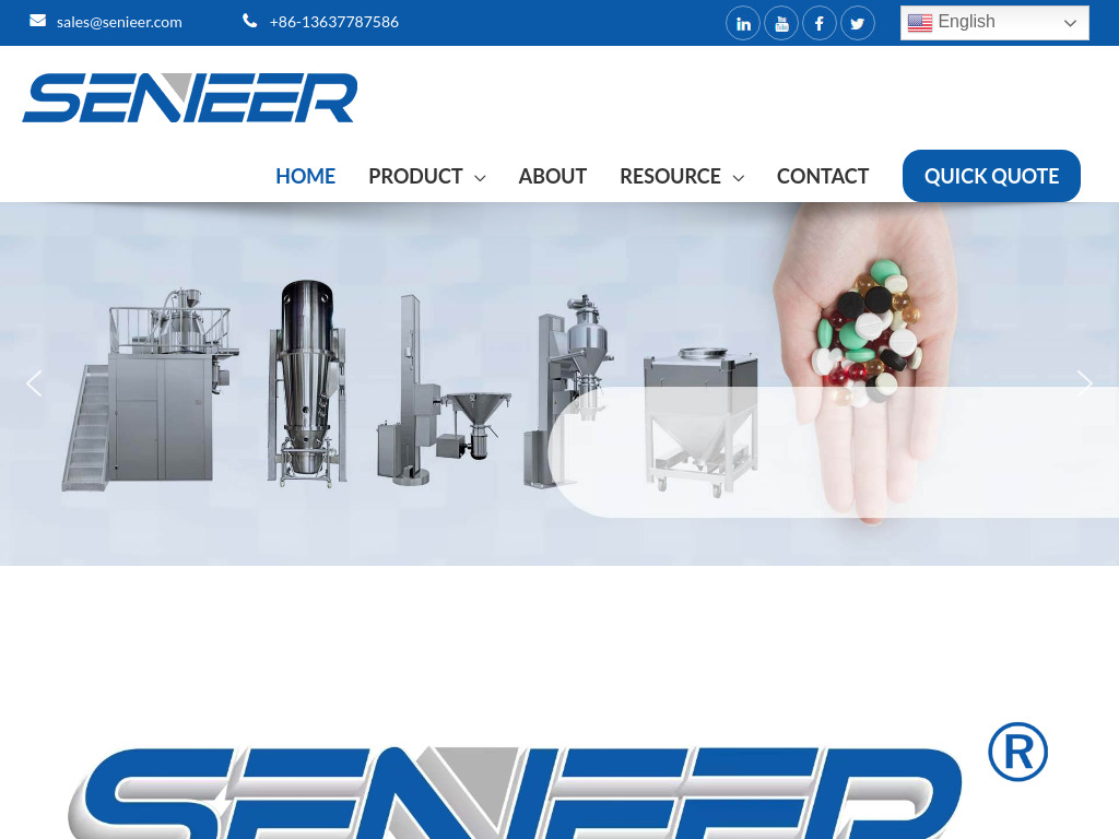 Senieer Pharmaceutical Equipment Manufacturer - Order Now