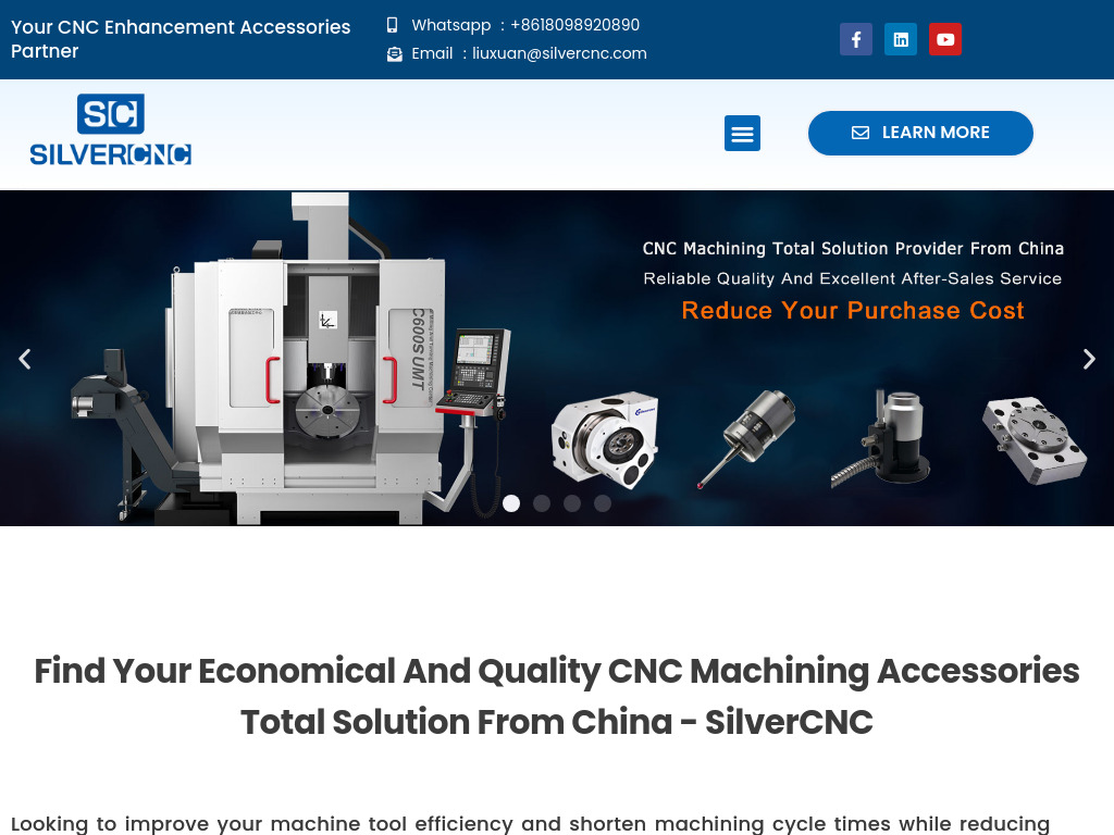 CNC Machining Accessories China Manufacturer/Supplier - SilverCNC