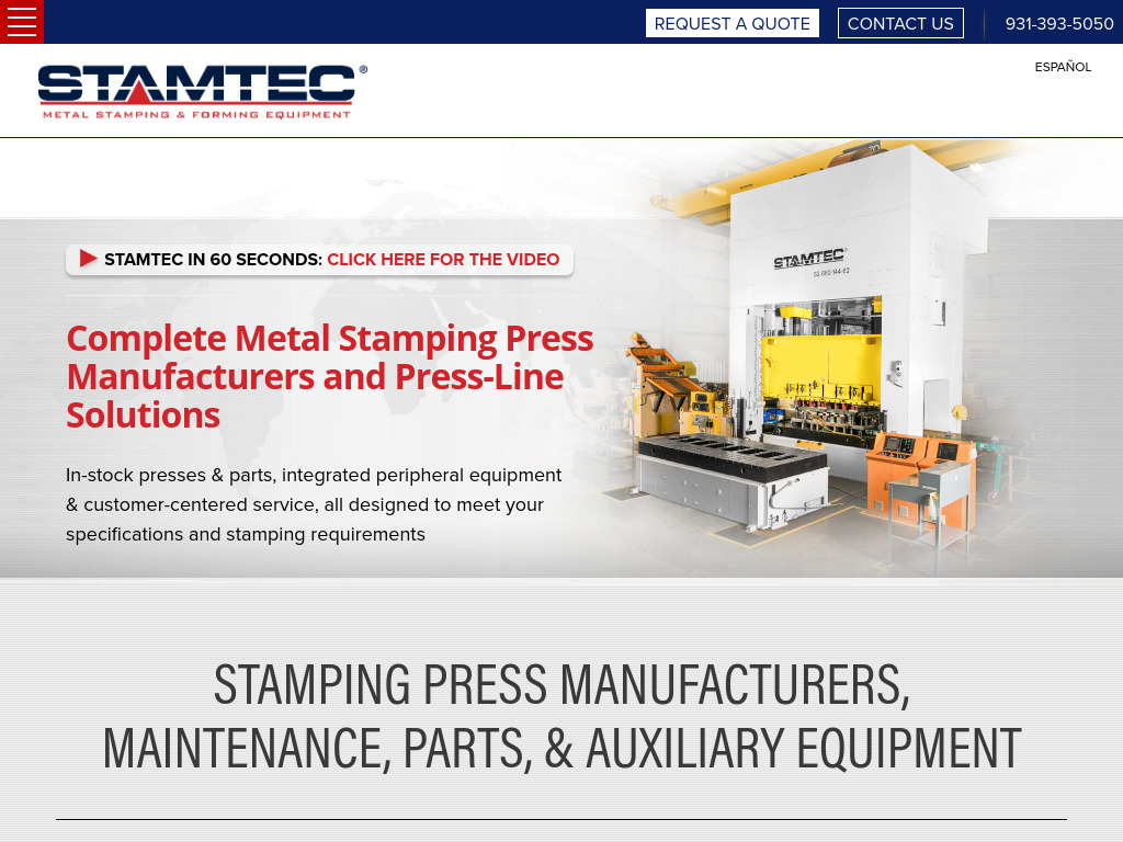 Stamping Press Manufacturers